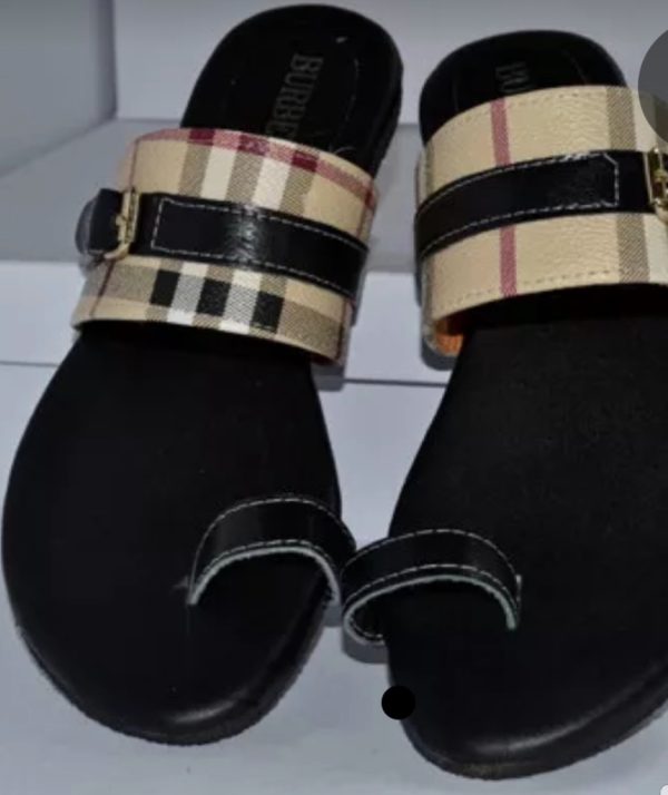 Black BURBERRY Sandal