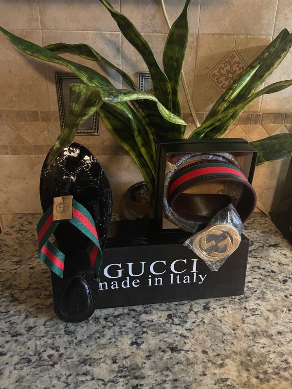 Gucci Set Sandal & Belt