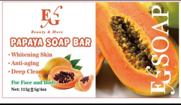 Papaya Soap Bar Deep Clean 4 for 30 Dollars