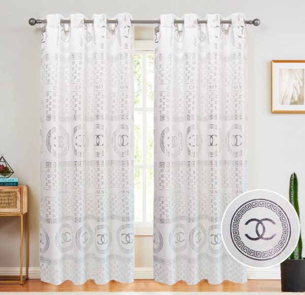White-Chanel Curtain